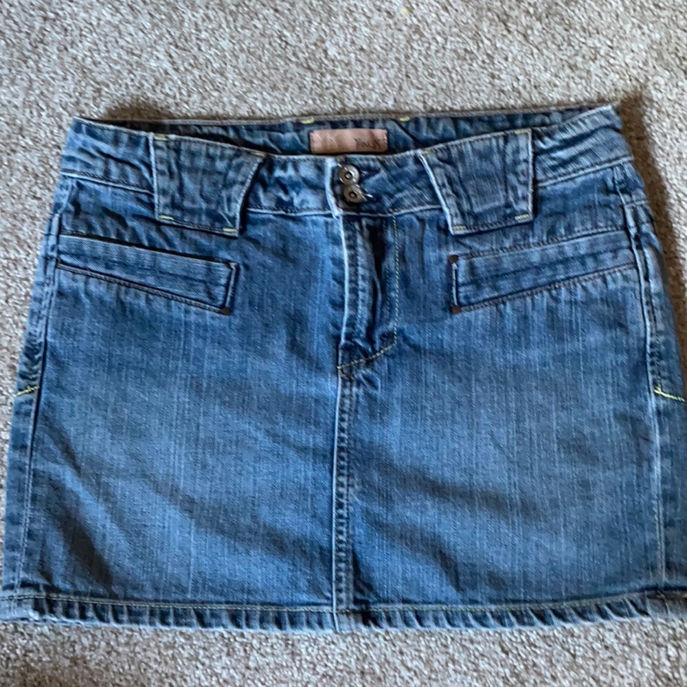 Yanuk ladies mini denim skirt